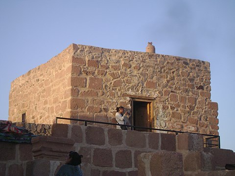 The mosque at the summit