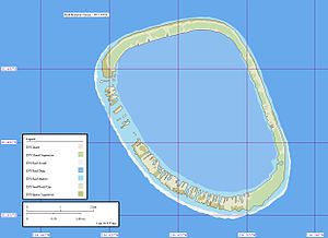 Karte des Atolls