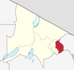 Distretto di Meru – Mappa