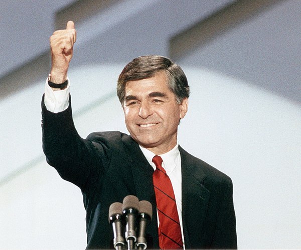 Michael Dukakis at the 1988 Democratic Convention