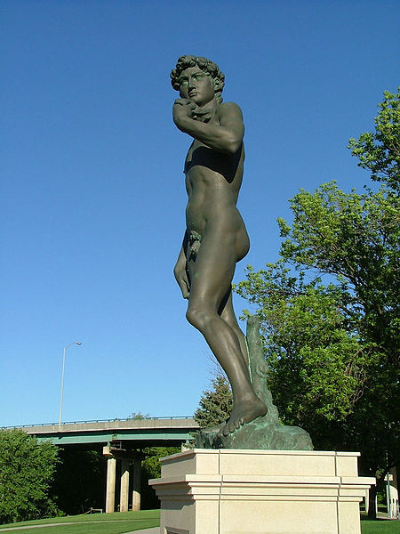 File:Michelangelo David bronze reproduction.jpg