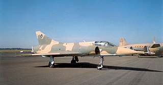 Former South African Air Force Dassault Mirage IIICZ at AFB Swartkop