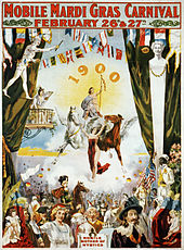 Mobile Carnival poster from 1900. Mobile Mardi Gras Carnival, 1900.jpg