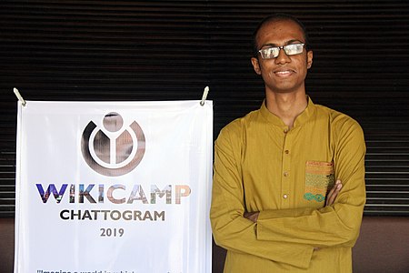 Mohammed Galib Hasan, Wikicamp Chattogram, 2019.04.20 (01).jpg
