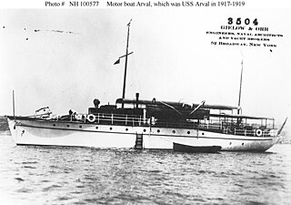 USS <i>Arval</i> Patrol vessel of the United States Navy