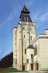 Zvonice, vchod do muzea Boucher-de-Perthes [fr]
