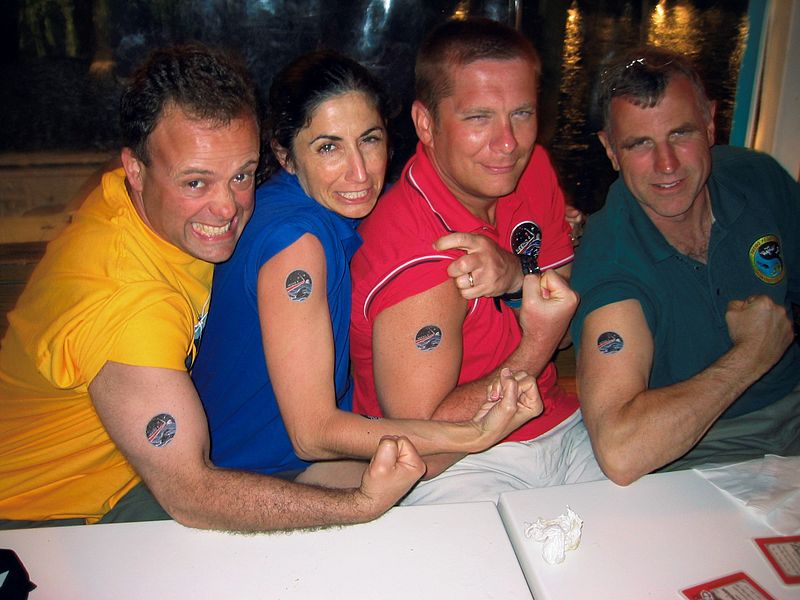 File:NEEMO 9 crew tattoos.jpg