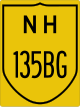 National Highway 135BG Schild}}