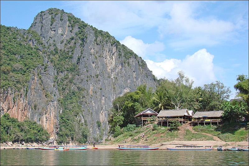 File:Nam Ou River confluence in Mekong Laos.jpg
