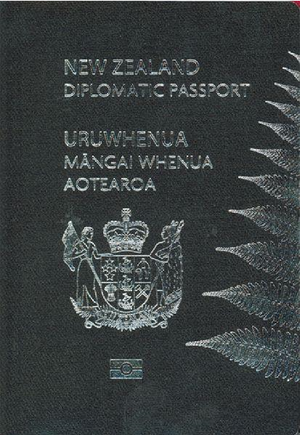 New Zealand Diplomatic Passport Outside Front Cover.png