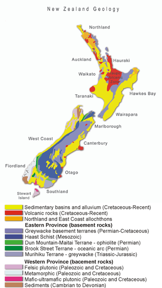 <span class="mw-page-title-main">Geology of the Auckland Region</span>