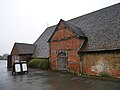 North face of the 17th-century redbrick barn at Hall Place. [548]