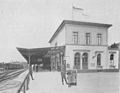 Lokalbahnhof un 1885