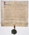 Ordonnance du roi Charles V fixant la majorité des rois de France à 14 ans et l'organisation de la régence. 1 - Archives Nationales - AE-II-395.jpg