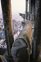 Laon Cathedral tower, 1980