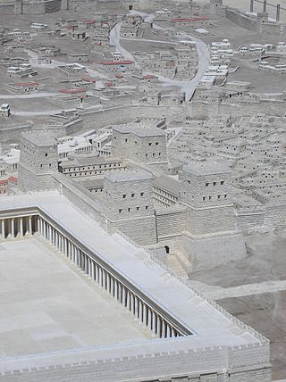 <span class="mw-page-title-main">Antonia Fortress</span> Ancient hill-top citadel in Jerusalem