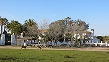 The Palace of Las Marismillas, vacation palace of the Spanish Prime Minister. Palacio de las Marismillas de Donana.jpg