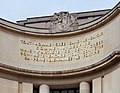 * Nomination: Building at The Trocadéro, site of the Palais de Chaillot, Paris, France --Rijinatwiki 09:48, 10 January 2016 (UTC) * Review  Comment IMHO, a bit too soft, I would clone out the pole in the background. --C messier 13:21, 17 January 2016 (UTC)  Done --Rijinatwiki 14:38, 18 January 2016 (UTC)  Comment OK, but is there problem with No FOP in France? --C messier 18:23, 17 January 2016 (UTC)  InfoThe work is permitted by a legal exception such as freedom of panorama or de minimis Category:Palais de Chaillot