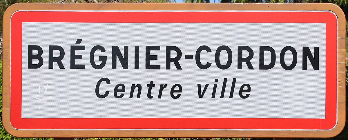 Brégnier-Cordon — Wiktionnaire, le dictionnaire libre