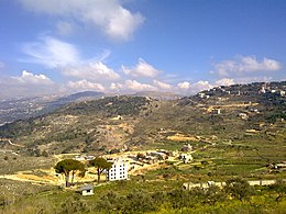 Governatorato del Monte Libano – Veduta