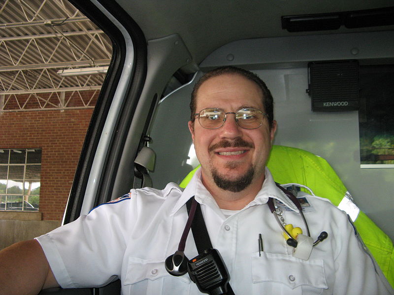 File:Paramedic at Work.JPG