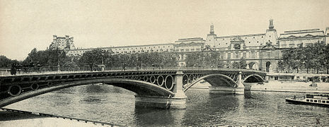 Pont du Carrousel, Pairs, France (1834)