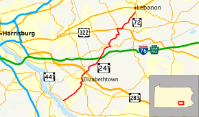 Pennsylvania Route 241 map.svg