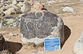 Site de pétroglyphes à Cholpon-Ata