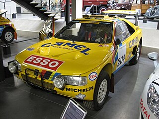 <span class="mw-page-title-main">Peugeot 405 Turbo 16</span> Racing car by Peugeot Talbot Sport