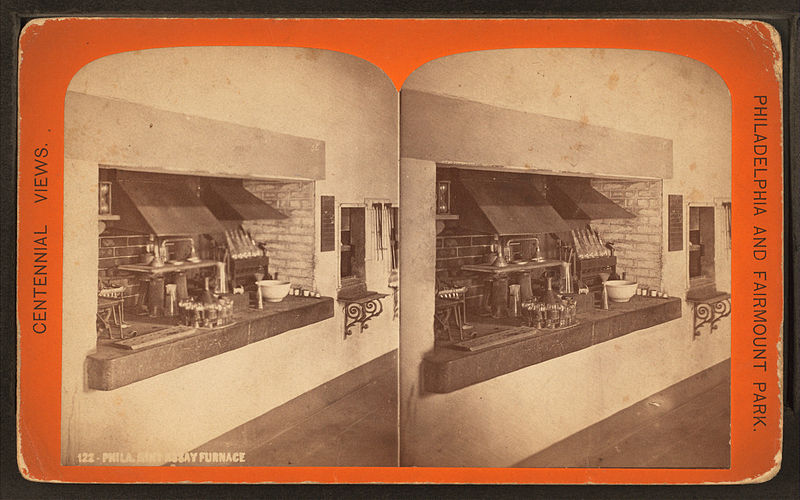 File:Philadelphia, Mint assay furnace, from Robert N. Dennis collection of stereoscopic views.jpg