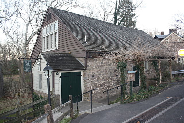 Phillips' Mill Arts Center, 2619 River Road, New Hope