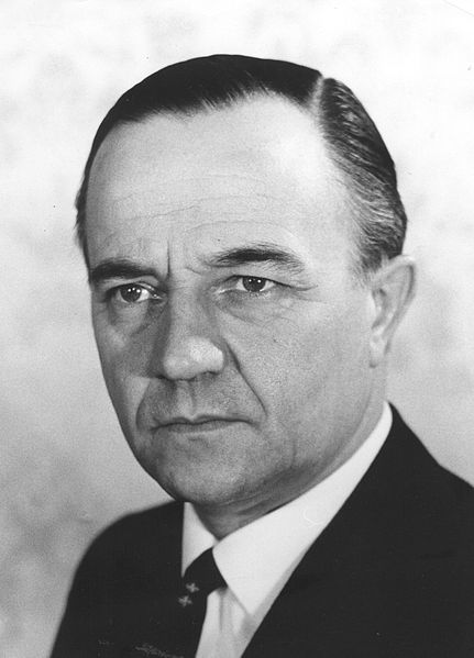 Piet de Jong, Prime Minister from 1967 until 1971.