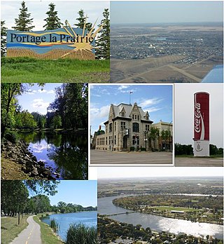 <span class="mw-page-title-main">Portage la Prairie</span> City in Manitoba, Canada