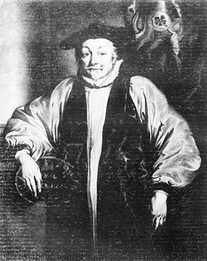 Portrait of Archbishop W. Laud, 1573-1644 Wellcome M0012539.jpg