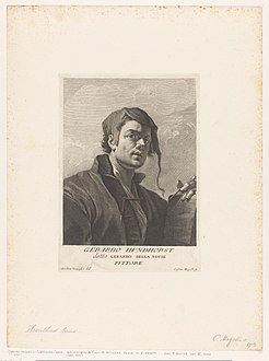 I. D. Campiglia, C. Mogalli, Autoportrait de Gerardo Honthorst (mais, Willem Drost)[12].