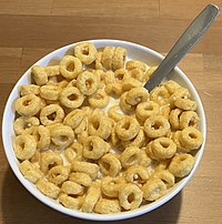 Post Honey Oh's – Sweetened Cereal with Honey, with milk.jpg