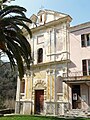 Ex oratorio presso la chiesa di San Giovanni del Groppo, Prelà, Liguria, Italia