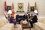 Thumbnail for File:President Donald Trump welcomes Baltic State Presidents.jpg