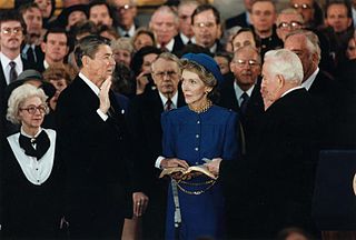 Second inauguration of Ronald Reagan 59th United States presidential inauguration
