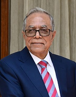 President of People’s Republic of Bangladesh, Mr. Md. Abdul Hamid, at Hyderabad House, in New Delhi on May 31, 2019.jpg