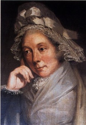 Mary Priestley, by Carl F. von Breda (1793); daughter of ironmaster Isaac Wilkinson, sister of industrialist John Wilkinson