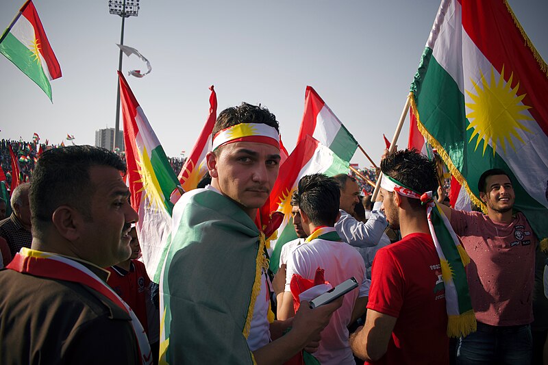 File:Pro-Kurdistan referendum and pro-Kurdistan independence rally at Franso Hariri Stadiu, Erbil, Kurdistan Region of Iraq 16.jpg