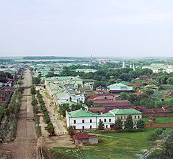 Соборная улица на фотографии С. М. Прокудина-Горского Объект культурного наследия России регионального значения рег. № 621420177000005 (ЕГРОКН) объект № 6200001007 (БД Викигида)