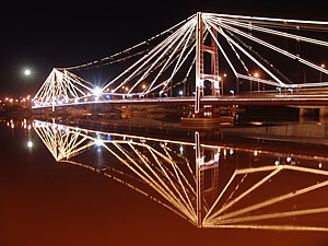 Puente Colgante: Historia, Ventajas y desventajas, Estructura y funcionamiento