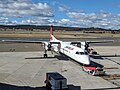 * Nomination QantasLink (Sunstate Airlines) DHC-8-400 VH-LQH at Canberra Airport, viewed from the terminal. By User:Nick-D --DS28 03:08, 16 July 2020 (UTC) * Promotion  Support Good quality. --Blood Red Sandman 18:03, 20 July 2020 (UTC)