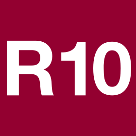 Logotipo de la línea R10