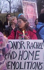 La voz de Rachel Corrie