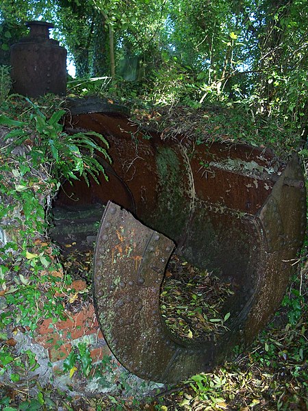 File:Rag boiler at Rag Mill - geograph.org.uk - 1529085.jpg