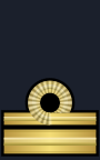 Rank insignia of capitano di corvetta of the Italian Navy.svg