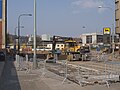 Čeština: Úsek mezi trojským tramvajovým mostem a křižovatkou Elektrárna Holešovice, rekonstrukce tramvajové trati Nádraží Holešovice – Trojská English: Segment between Troja tram bridge and Elektrárna Holešovice crossroad, Reconstruction of tram track Nádraží Holešovice – Trojská